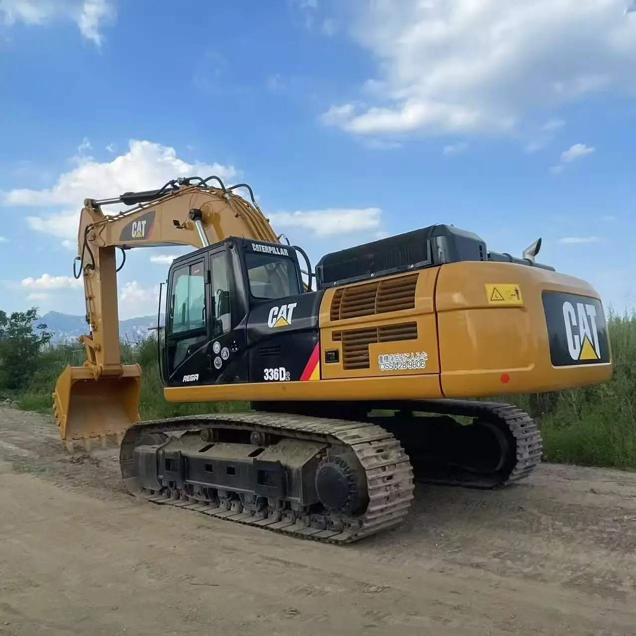 CAT 336D used excavator 2024 for export