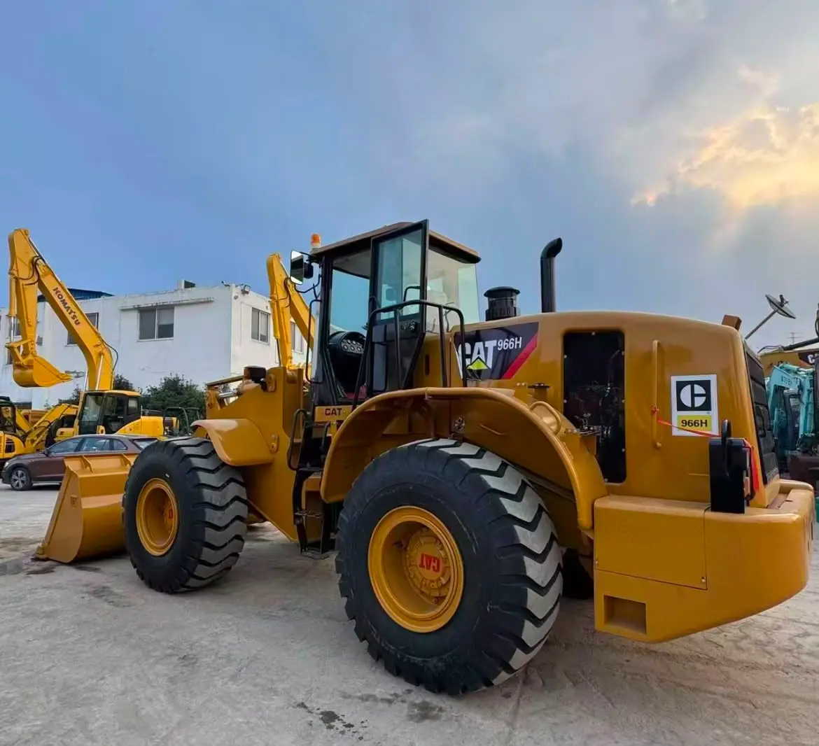CAT 966H wheel loader, 2014