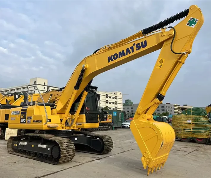 Komatsu PC200-8 used excavator 2024 for export