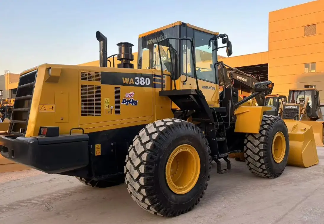 Komatsu WA380-6 used wheel loader 2024 for export